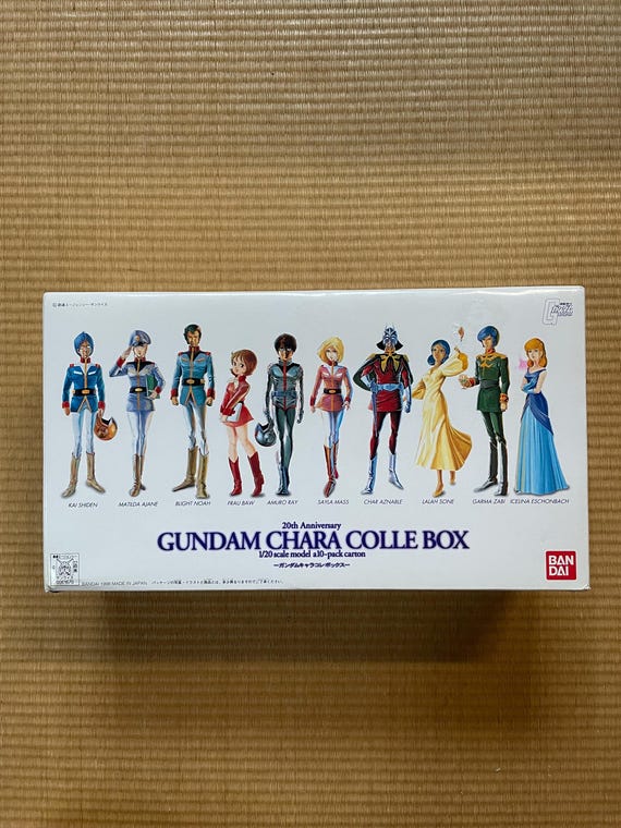 Vintage 1999 Gundam 1/20 Scale 20th Anniversary Plastic Model Kit
