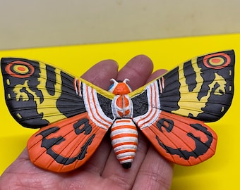 Godzilla Bandai HG 2 Mothra Vintage Gashapon Mini Figure Japan 2 inches tall 6-12-17