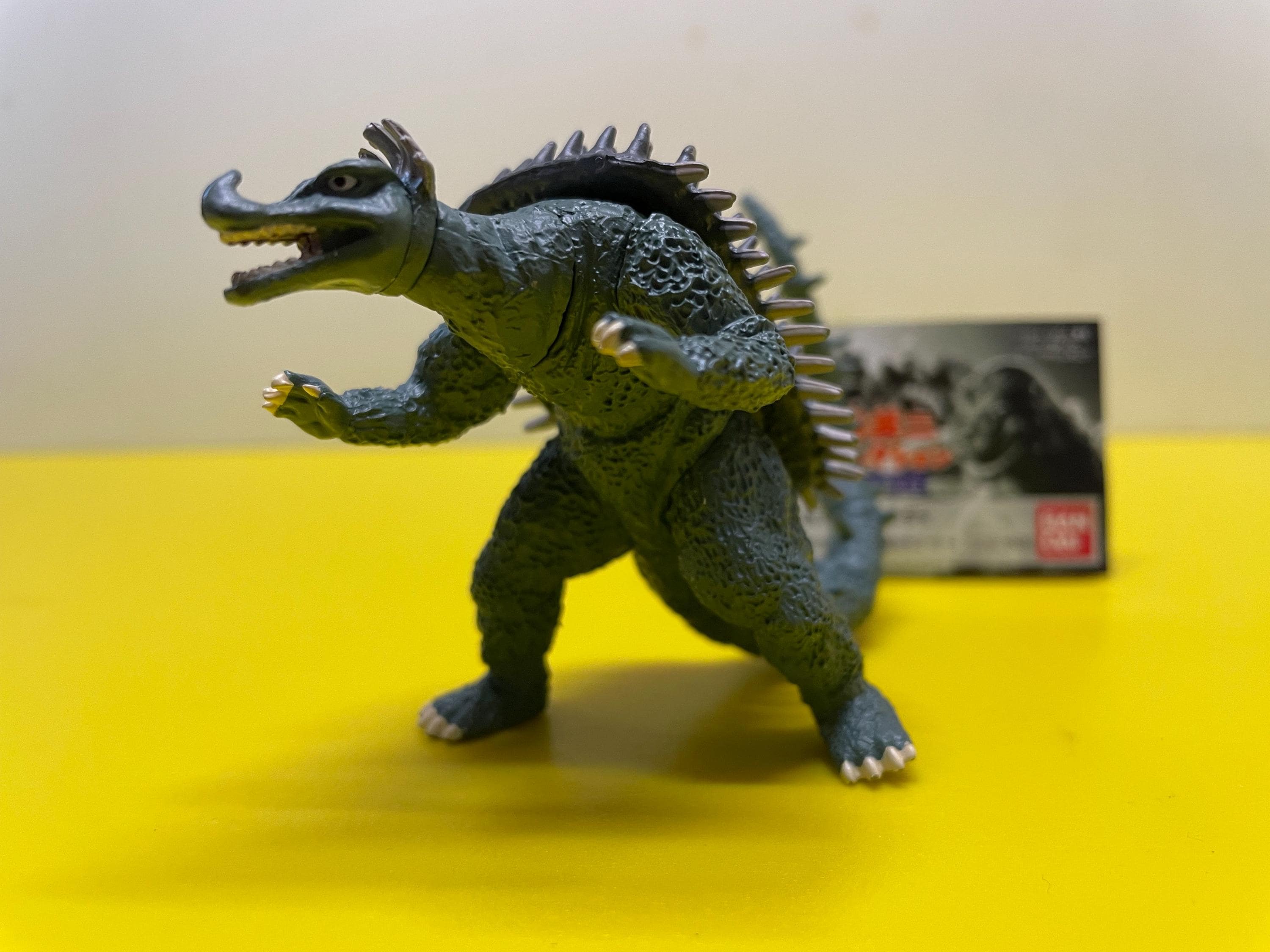 Godzilla Kaiju Bandai HG Anguirus Vintage Mini Figure Japan Godzilla Kaiju Bandai HG Anguirus Vintage Mini Figure Japan
