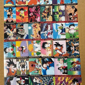 Vintage Dragon Ball Z Card - Etsy