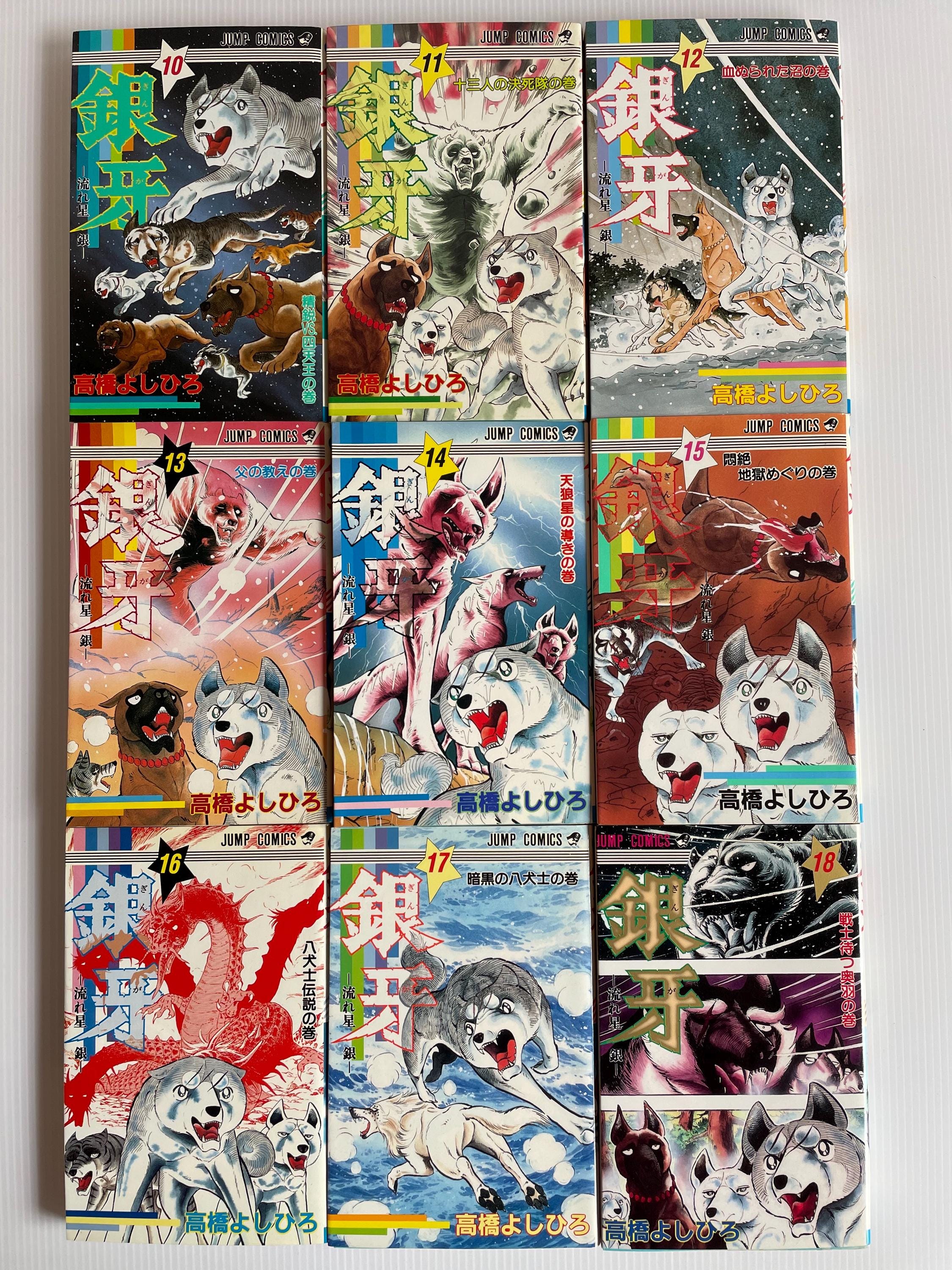 Vintage Ginga Nagareboshi Gin Volume 1-18 Complete Full Set