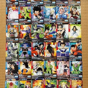 Vintage Dragon Ball Cards - Etsy
