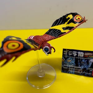 Godzilla Kaiju Bandai HG 10 Mothra Vintage Mini Figure Japan Height 3 inches 7-5-01