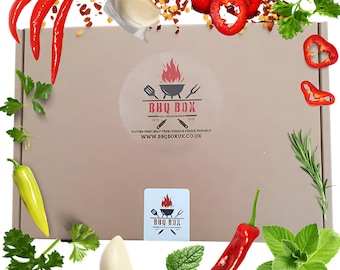 Poke The Devil BBQ Seasoning Gift Set: Spicy Chilli Blends, Vegan, Personalized