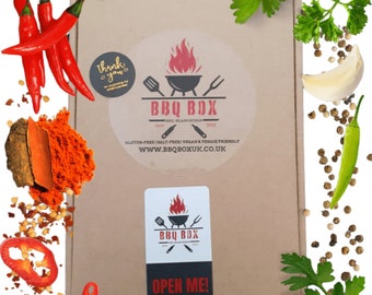 Cadeauset met currykruiden: veganistische kruidenkit, aanpasbaar