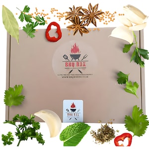 BBQ Seasoning Gift Box: Gourmet Spice Rubs, Personalized