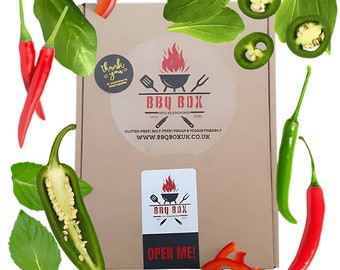 Set de regalo de condimentos picantes: sin sal, vegano, personalizado
