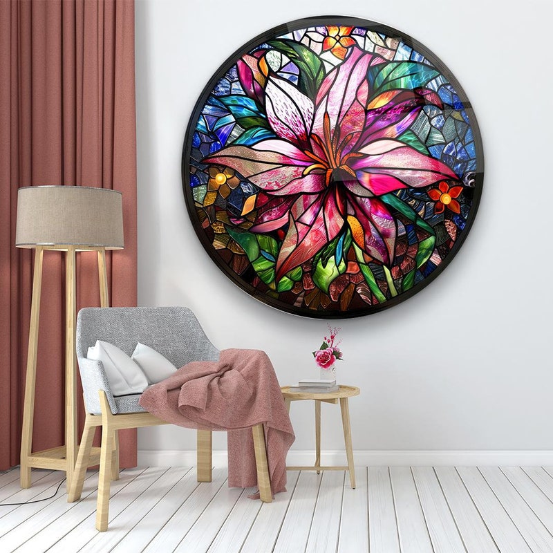 Glass Art Wall Decor - Etsy