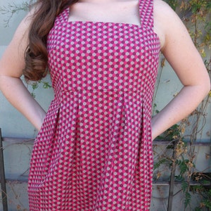 Vintage 60&#39;s Dress Empire Waist Summer Day Dress.
