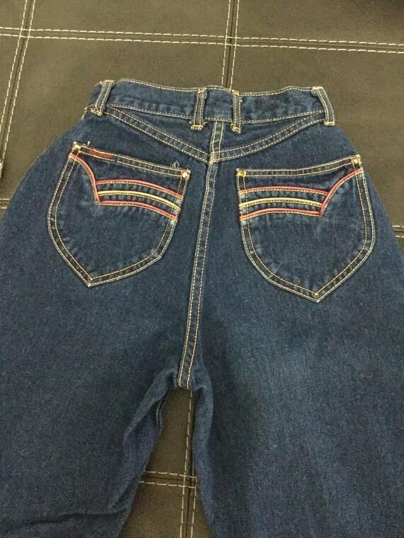 Vintage Brittania High Waisted Jeans . 70’s Denim