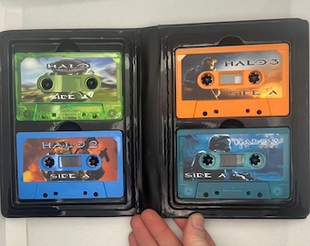 Colección de casetes Halo - Banda sonora original - Cintas personalizadas