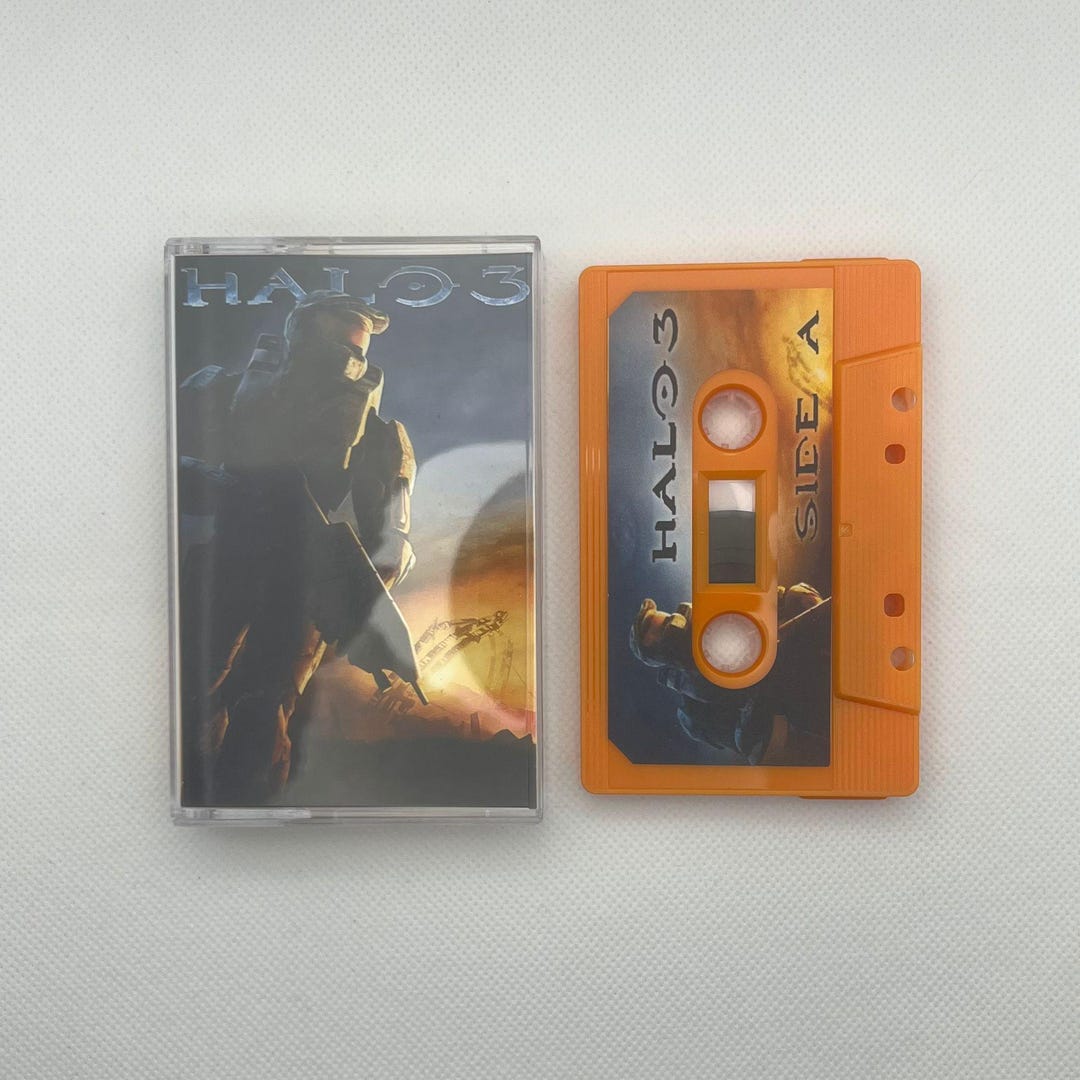 Halo 3 - Custom Cassette Tape - OST - Etsy