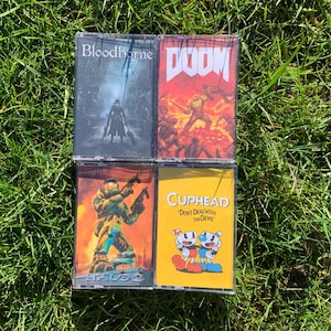 Video Game Soundtrack Cassette Tapes