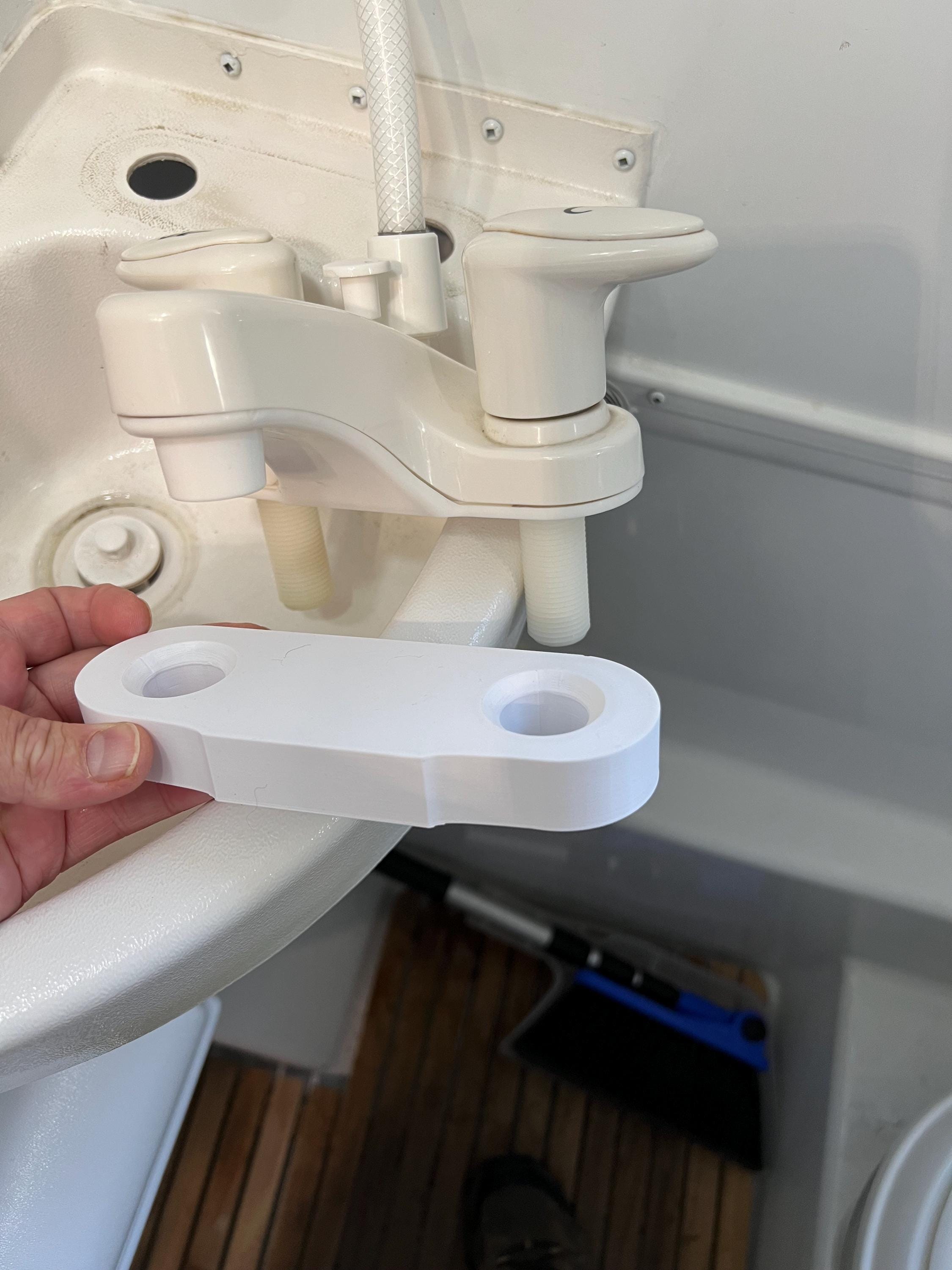 Pvc Riser For Rv Sink Faucet Riser Block for Escape RV Trailers - Etsy