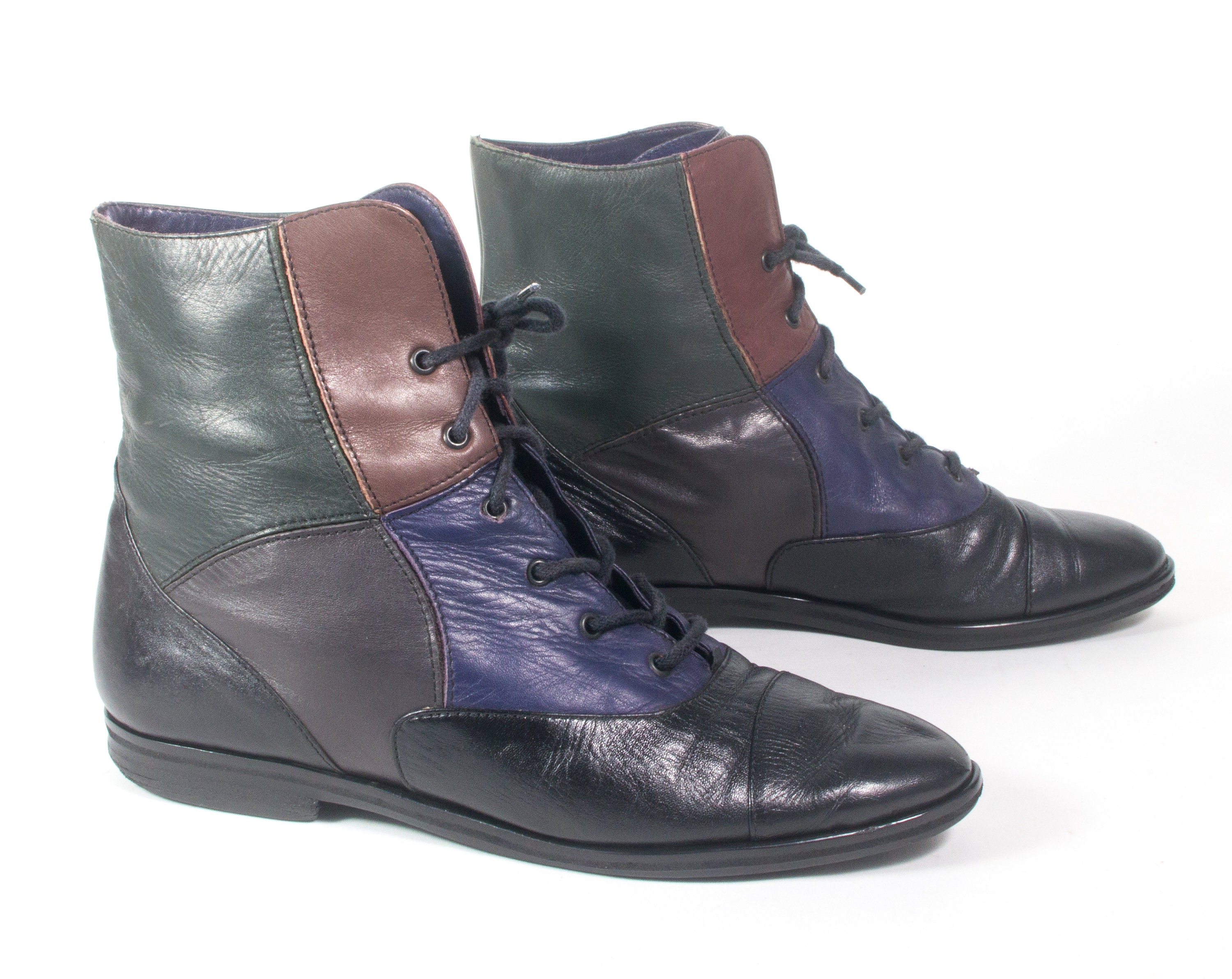 80's style ankle boots