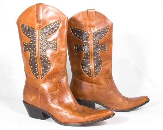 90s cowboy boots