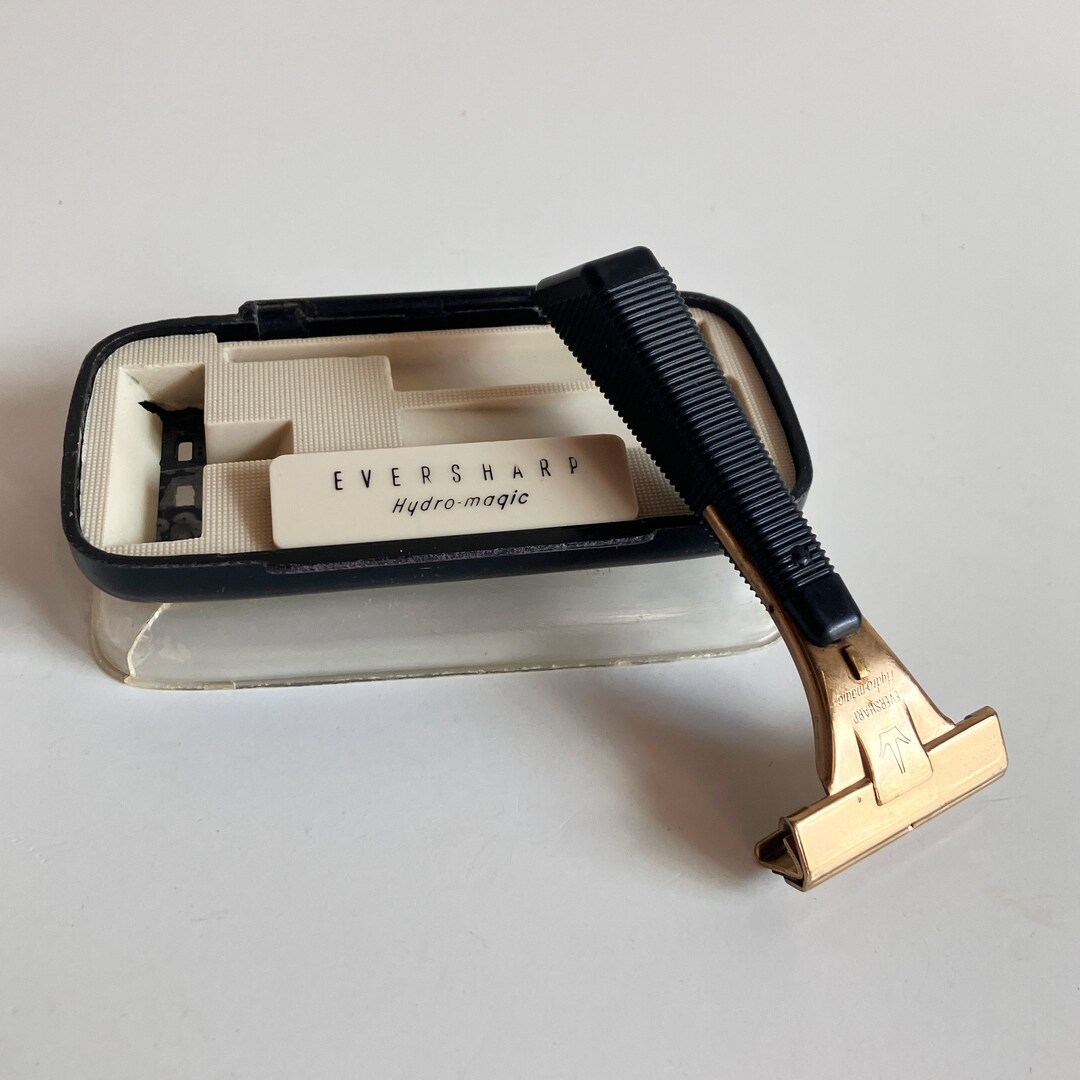 Vintage Mid Century Eversharp Razor Home Decor Collectible Retro Razors ...