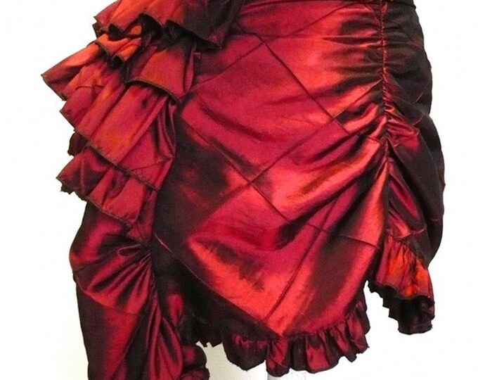 Custom Ruffle Bustle Skirt - Etsy