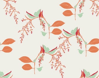 Reminisce Branchlets in Porcelaine Cotton by Bonnie Christine for Art Gallery - 1 Yard