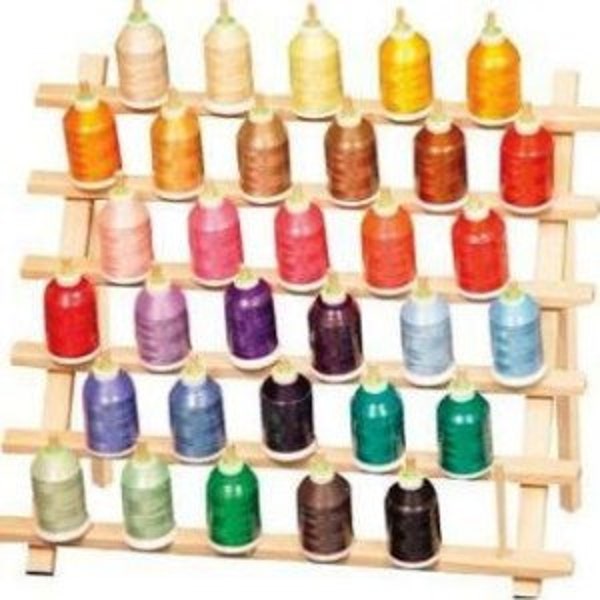 Thread Rack - Holds 36 spools of Mid Size Cones