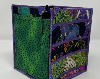 Opbergorganisator voor thuis in Laurel Burch Jungle Earth Song