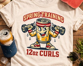 Spring Training 12oz Curls T-shirt