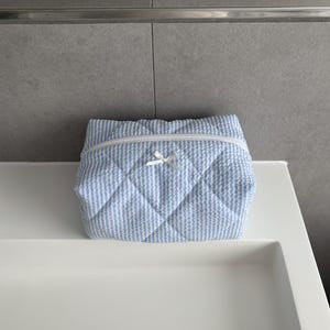 Make-up-Tasche Für Lehrer – Design Mit Schleife & Punkten, 25,4 X 19,1 Cm, Wasserdicht
