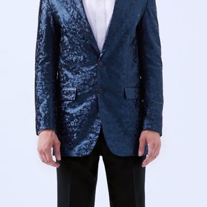 Navy Leopard Print Genuine Leather Jacket – Stylish, Versatile, and Durable