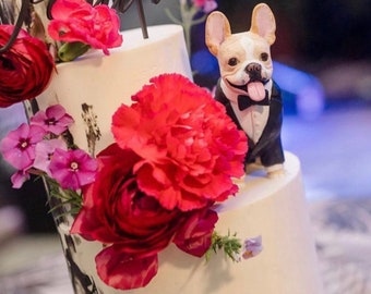Dog Wedding Cake Topper Cat Pet Animal