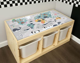 Ocean Animals Vinyl Decal for IKEA Trofast: Kids Room Decor