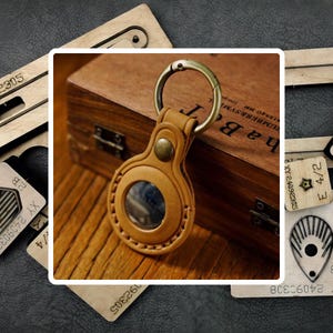 Fustella in pelle per etichette anti-smarrimento, stampo per coltello in acciaio personalizzato per pelle, strumenti artigianali in carta kraft per la lavorazione della pelle, regali per animali domestici