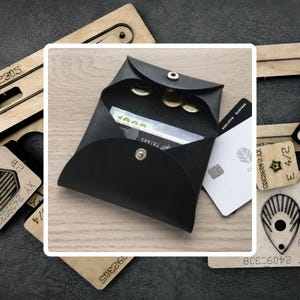 Stanzen von kleinen Leder Geldbörsen, Handgefertigte Leder Geldbörsen, Benutzerdefinierte Stahlmesser Formen, Leder Handwerk Lieferungen, Geschenke für Sie