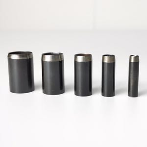 Découpe ronde 5 mm-100 mm, Matrice de découpe ronde en acier personnalisée pour cuir, poinçonnage et découpe ronds, outils pour artisanat du cuir en papier kraft