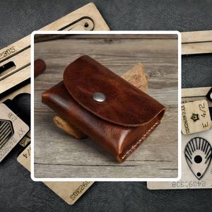 Geldbörse Leder Stanzen, Benutzerdefinierte Leder Kartenhalter Stahl Messer sterben, Lederherstellung Kraftpapier Handwerk Werkzeuge, personalisierte Geschenke