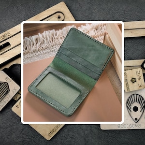 Porta carte di credito in pelle fustellato, porta documenti in pelle personalizzato fustellato in acciaio, strumenti per la lavorazione della carta e della pelle, regali personalizzati