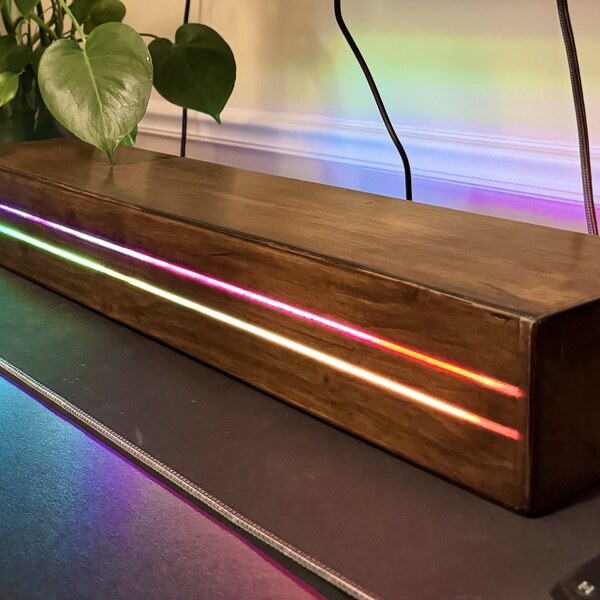 Floating Shelf With Led Lights - Etsy