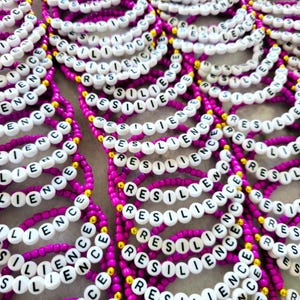 Handcrafted Friendship Bracelets, Personalized Name Bead Bracelets, Custom Gifts for Her & Friends, Bulk Order Jewelry for Teams and Events