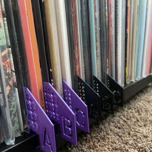Vinyl Record Divider A-Z, Alphabetical Shelf Organizer - Etsy