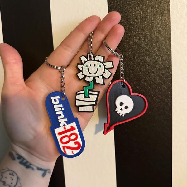 Pop punk Keychain – Custom Hardware Option