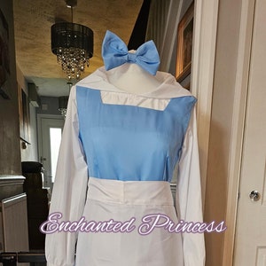 Belles Village Dress (Beauty & The Beast), Belle Costume, Belle Dress, Princess Cosplay, Halloween Costume, Princess Dress, Belle Blue Dress