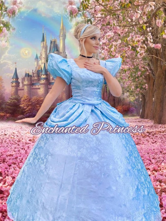 Cinderella Inspired Ballgown Dress, Princess Cosplay, Halloween Costume, Cinderella Blue Dress, Adult Costume Dress, Princess Ballgown - Etsy Cinderella Inspired Ballgown Dress, Princess Cosplay, Halloween Costume, Cinderella Blue Dress, Adult Costume Dress, Princess Ballgown - Etsy