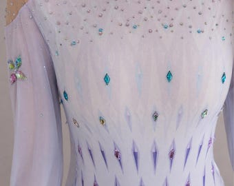 Elsa Inspired Frozen 2 Costume, Elsa Cosplay Dress, Ice Queen Princess Outfit, Adult Elsa Character Costume