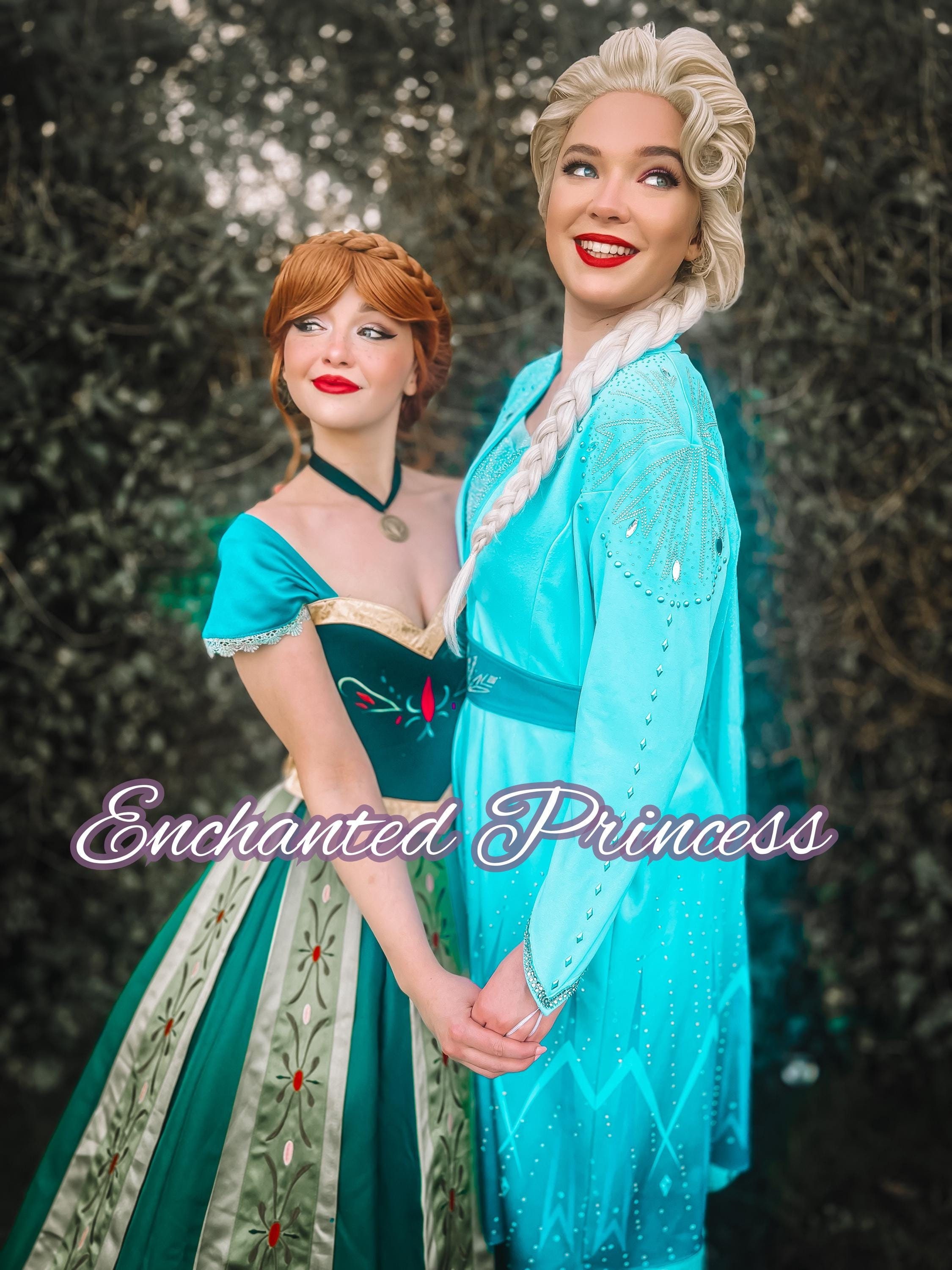 Treccia Vestito Di Anna Costume Di Anna Frozen Tuta Viola Per Bambina