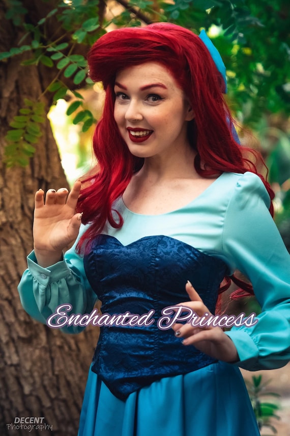 Ariel Inspired Dress, Little Mermaid Cosplay, Princess Costume - Etsy