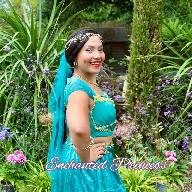 Jasmine Cosplay Womens - Etsy UK
