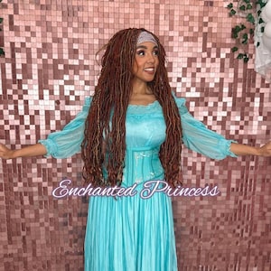 Ariel (The Little Mermaid) Inspired Dress, Disney Wedding, Princess Cosplay, Halloween Costume, Ariel Costume, Ariel Cosplay