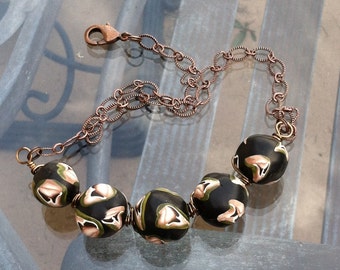 Stuffed Olives firmly wired necklace