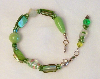 Spring Green bracelet
