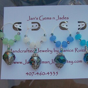 Stemware Wine Charms Jumbo Bead