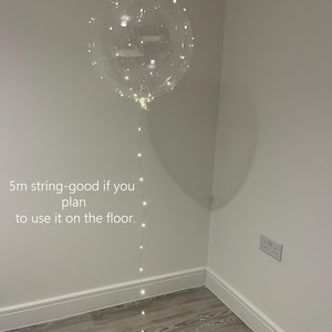 LED Bobo Balloons with batteries included: 24-inch Light Up Party Decorations image 4